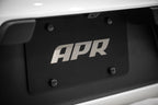 Kies-Motorsports APR APR License Plate - Silver on Black Full Plate
