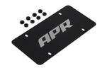Kies-Motorsports APR APR License Plate - Silver on Black Full Plate