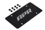 Kies-Motorsports APR APR License Plate - Silver on Black Full Plate