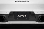 Kies-Motorsports APR APR License Plate - Silver on Black Full Plate