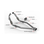 Kies-Motorsports APR APR Midpipe Exhaust System - SQ5 (B9) Midpipes