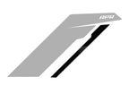 Kies-Motorsports APR APR Sideburns - Silver APR / Black Stripe Silver / Black