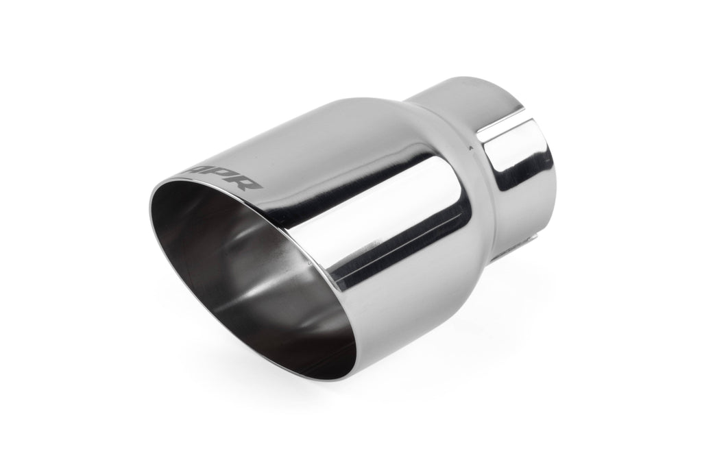 Kies-Motorsports APR APR Single-Walled 3.5" Slash-Cut Tips (Polished Silver) - Set of 2 Polished Silver