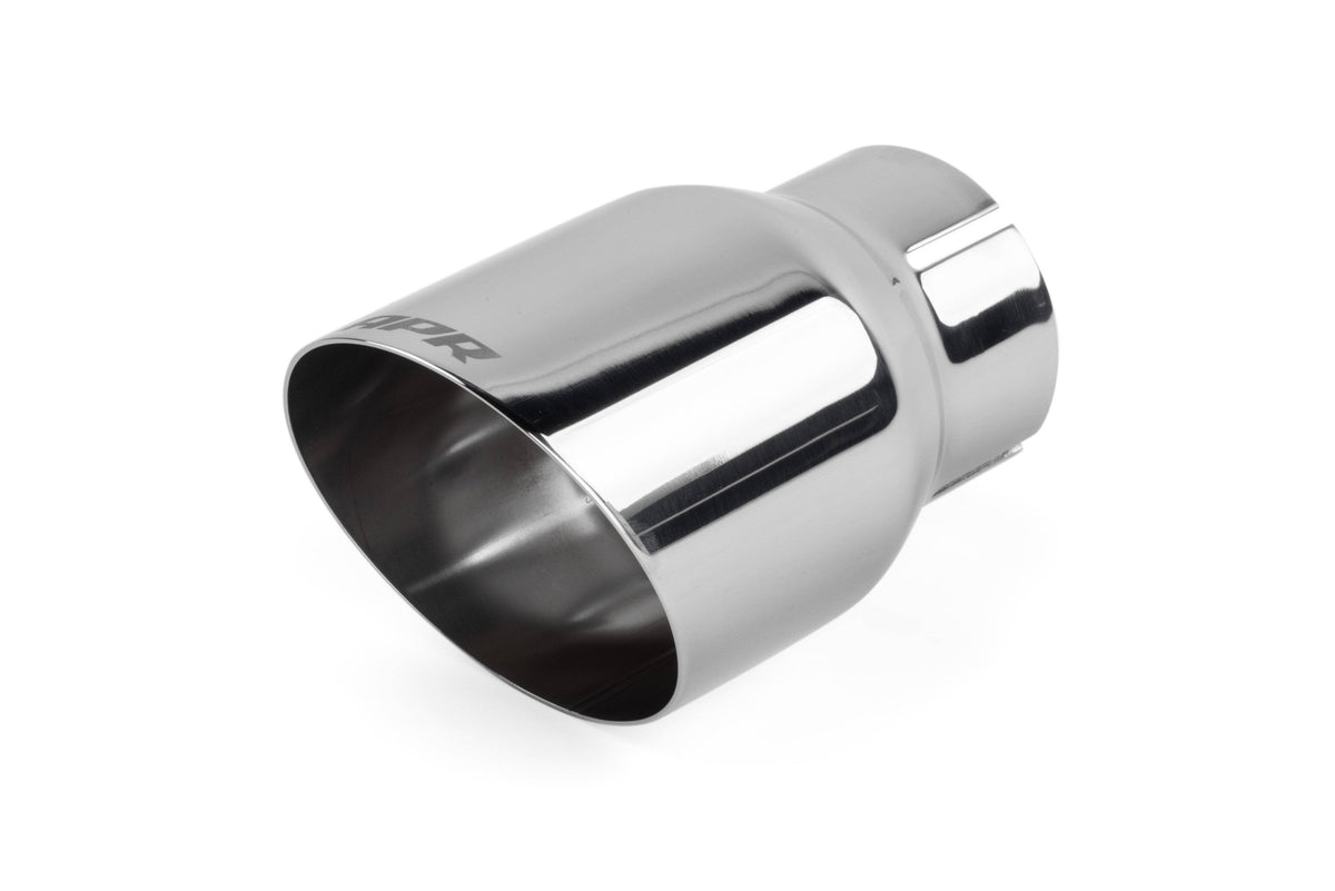 Kies-Motorsports APR APR Single-Walled 3.5" Slash-Cut Tips (Polished Silver) - Set of 2 Polished Silver