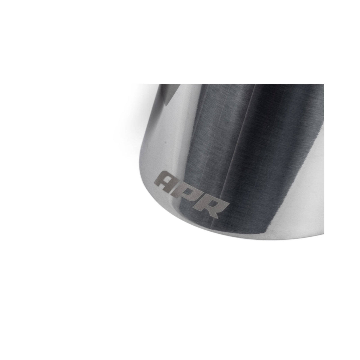 Kies-Motorsports APR APR Single-Walled 4" Slash-Cut Tips (Polished Silver) - Set of 2 Polished Silver