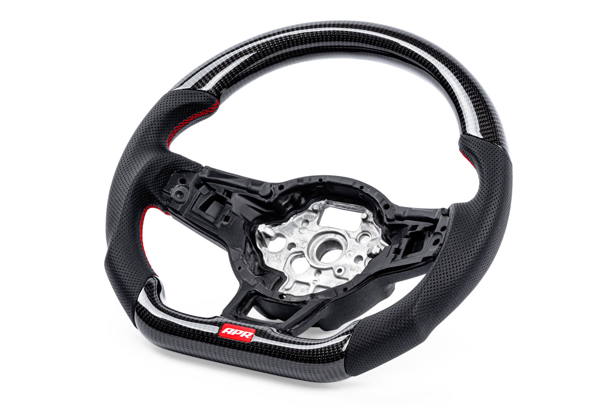 Kies-Motorsports APR APR Steering Wheel - Carbon Fiber & Perforated Leather
MK7 GTI/GLI Red (For use with Paddles) Red / For use with Paddles