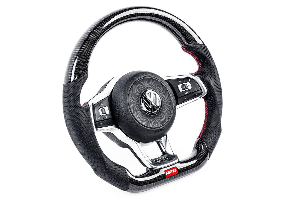 Kies-Motorsports APR APR Steering Wheel - Carbon Fiber & Perforated Leather
MK7 GTI/GLI Red (For use with Paddles) Red / For use with Paddles