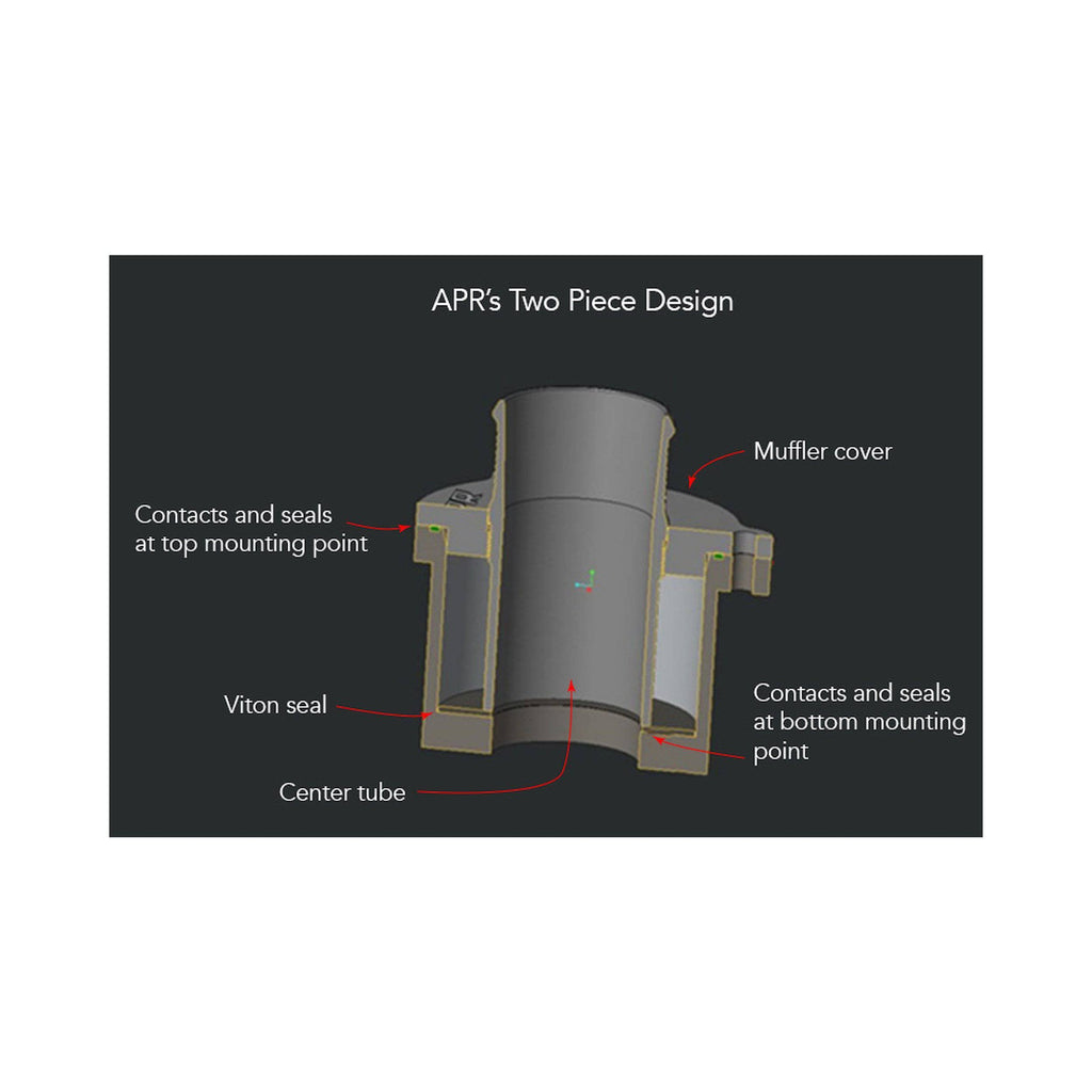 Kies-Motorsports APR APR Turbo Muffler Delete Turbo Muffler Eliminator