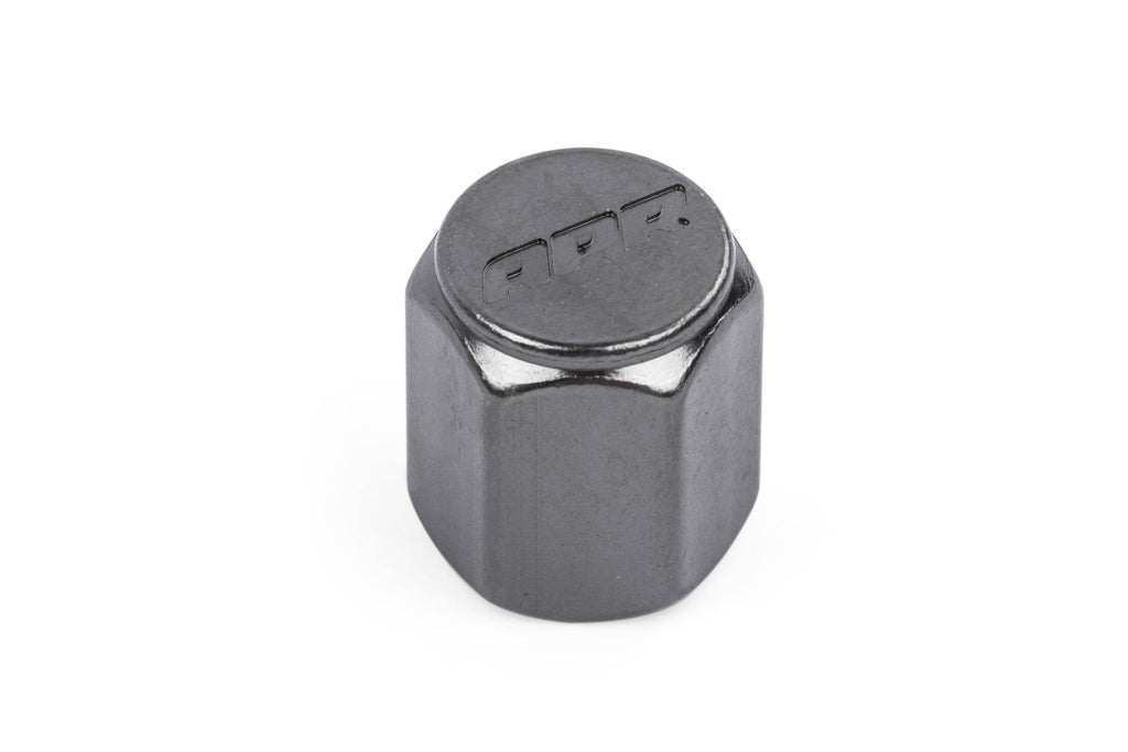 Kies-Motorsports APR APR Valve Stem Caps - Gunmetal Gunmetal