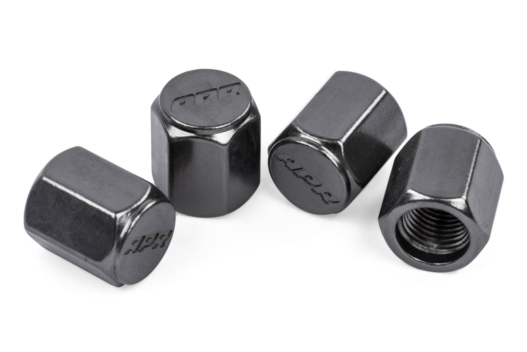 Kies-Motorsports APR APR Valve Stem Caps - Gunmetal Gunmetal