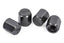 Kies-Motorsports APR APR Valve Stem Caps - Gunmetal Gunmetal