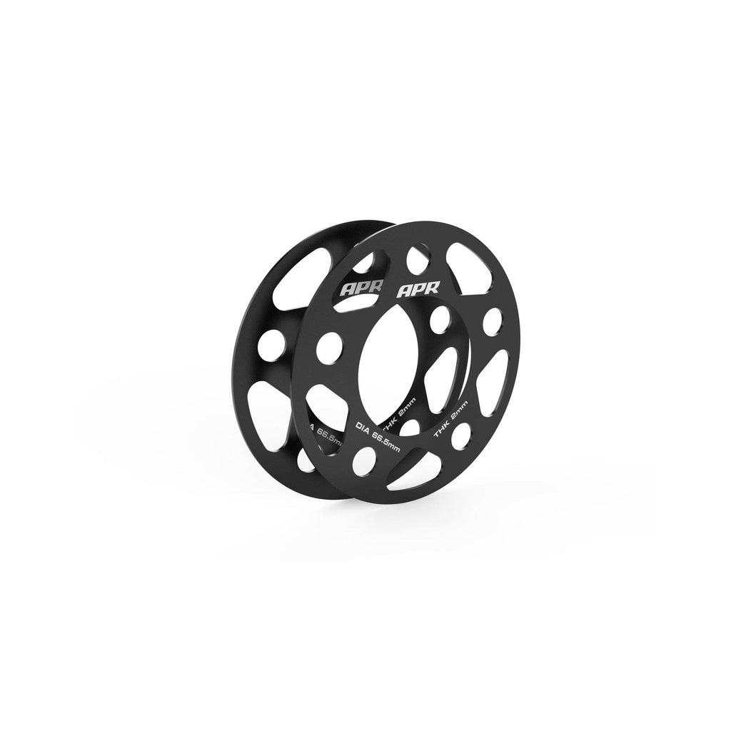 Kies-Motorsports APR APR Wheel Spacer Kit With Lug Bolts - 2mm Thick - 66.5mm CB - 30mm Bolts
