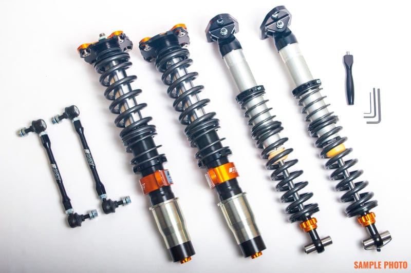 Kies-Motorsports AST AST 00-06 BMW M3 E46 RWD 5100 Comp Coilovers w/ Springs Topmounts & Droplink