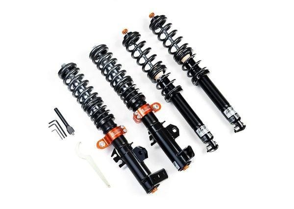 Kies-Motorsports AST Suspension AST Suspension 5100 Series 1-Way Coilovers (True Rear - Includes Front and Rear Top Mounts) ACC-B1105S - 1995-1999 BMW 318is Coupe-Sedan (E36)