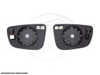 Kies-Motorsports AutoTecknic USA ApexVision Blue Tinted Mirror Glass Set - Toyota ZN6 86 / Scion FR-S / Subaru ZC6 BRZ 2012-2021 Toyota 86 / FR-S / BRZ (2012-2020)