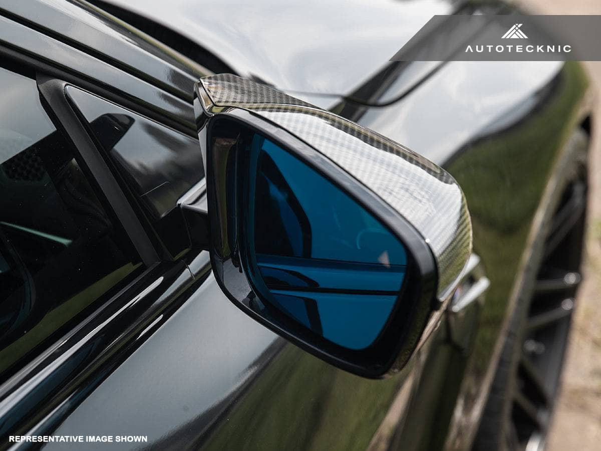 Kies-Motorsports AutoTecknic USA ApexVision Blue Tinted Side View Mirror Glass Set - E63 M6