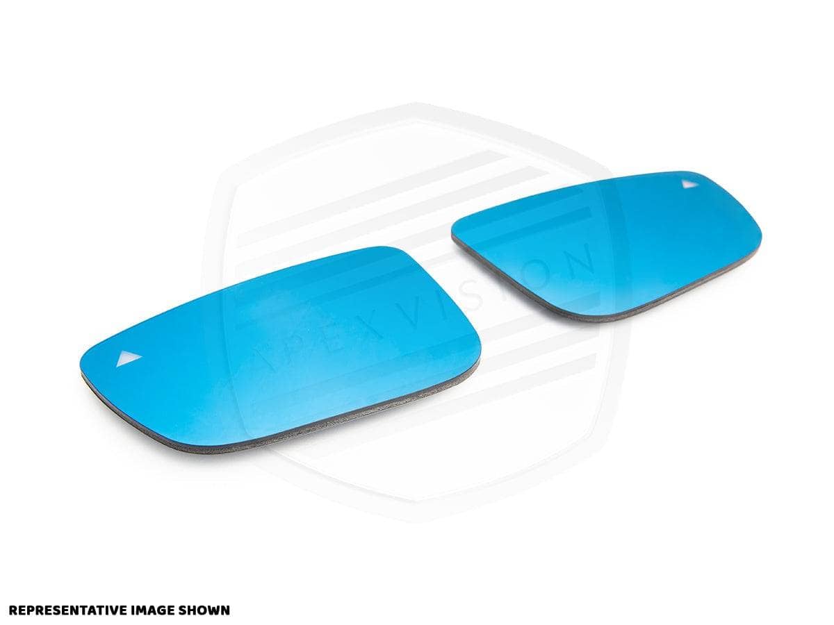 Kies-Motorsports AutoTecknic USA ApexVision Blue Tinted Side View Mirror Glass Set - E63 M6