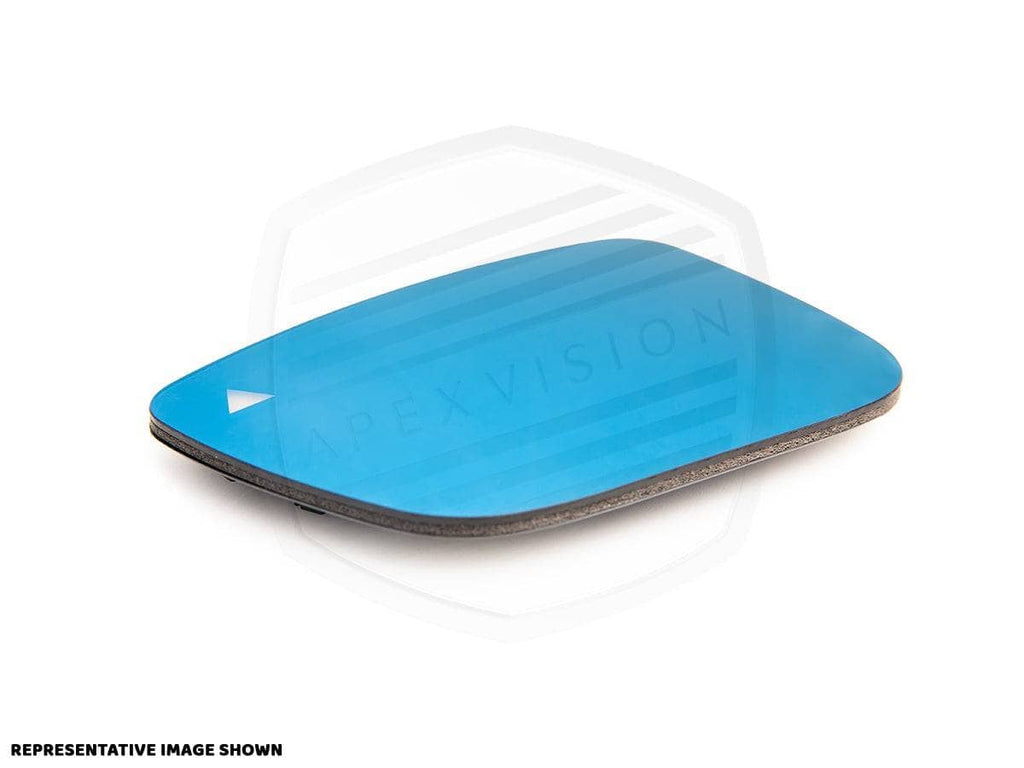 Kies-Motorsports AutoTecknic USA ApexVision Blue Tinted Side View Mirror Glass Set - E82 1M E82 1M / No / No