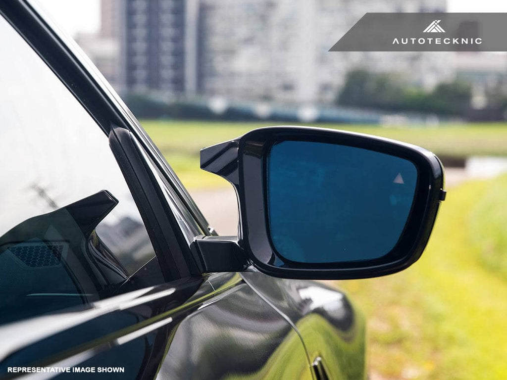 Kies-Motorsports AutoTecknic USA ApexVision Blue Tinted Side View Mirror Glass Set - E82/ E88 1-Series