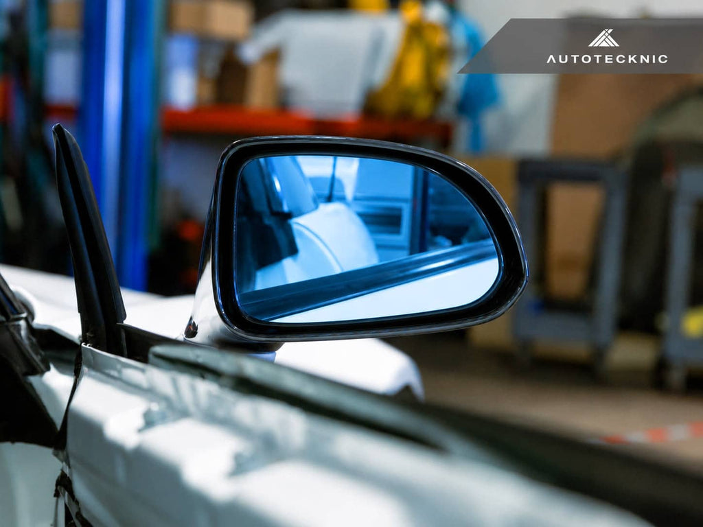 Kies-Motorsports AutoTecknic USA ApexVision Blue Tinted Side View Mirror Glass Set w/ Defrost - Honda S2000 (AP1/AP2)