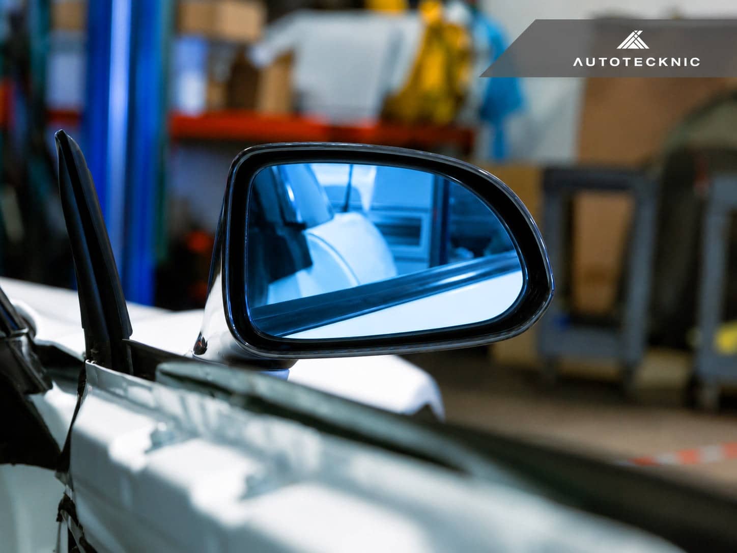 Kies-Motorsports AutoTecknic USA ApexVision Blue Tinted Side View Mirror Glass Set w/ Defrost - Honda S2000 (AP1/AP2)
