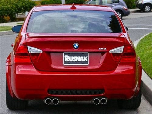 Kies-Motorsports AutoTecknic USA AutoTecknic ABS Trunk Lip Spoiler - BMW E90 3-Series Sedan (2006-2011) Main image
