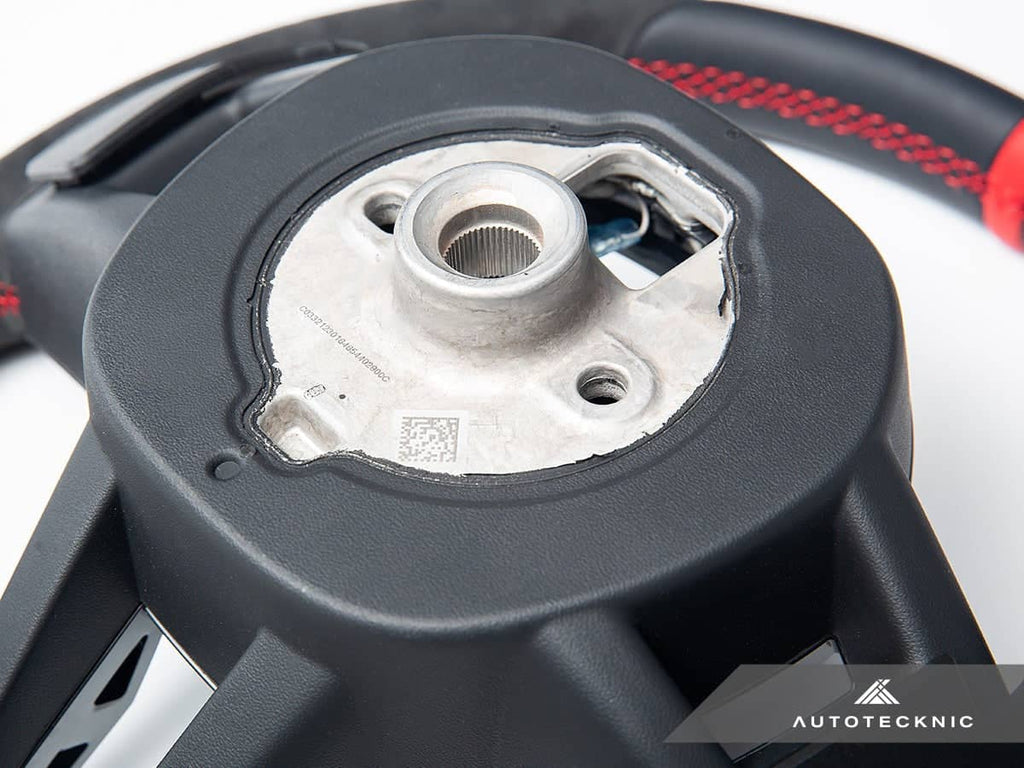 Kies-Motorsports AutoTecknic USA AutoTecknic Alcantara Steering Wheel - G60 5-Series G60 5-Series