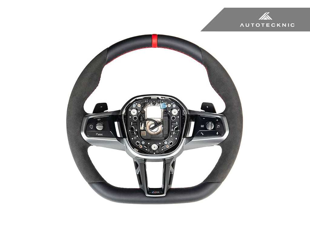 Kies-Motorsports AutoTecknic USA AutoTecknic Alcantara Steering Wheel - G60 5-Series G60 5-Series