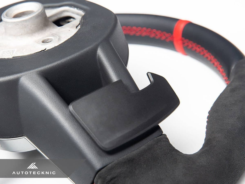 Kies-Motorsports AutoTecknic USA AutoTecknic Alcantara Steering Wheel - G60 5-Series G60 5-Series