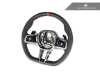 Kies-Motorsports AutoTecknic USA AutoTecknic Alcantara Steering Wheel - G60 5-Series G60 5-Series
