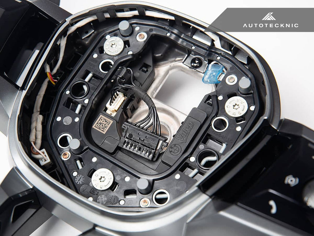 Kies-Motorsports AutoTecknic USA AutoTecknic Alcantara Steering Wheel - G60 5-Series G60 5-Series