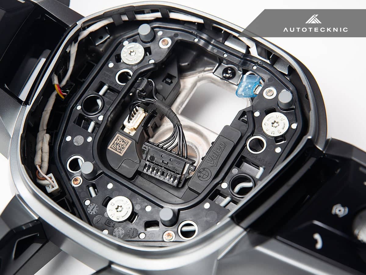 Kies-Motorsports AutoTecknic USA AutoTecknic Alcantara Steering Wheel - G60 5-Series G60 5-Series