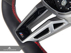 Kies-Motorsports AutoTecknic USA AutoTecknic Alcantara Steering Wheel - G60 5-Series G60 5-Series