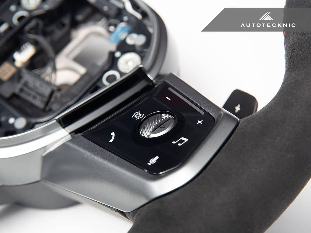 Kies-Motorsports AutoTecknic USA AutoTecknic Alcantara Steering Wheel - G60 5-Series G60 5-Series