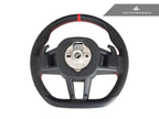 Kies-Motorsports AutoTecknic USA AutoTecknic Alcantara Steering Wheel - G60 5-Series G60 5-Series