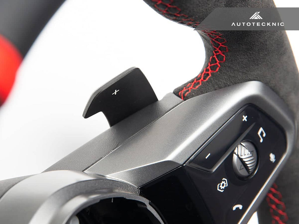 Kies-Motorsports AutoTecknic USA AutoTecknic Alcantara Steering Wheel - G60 5-Series G60 5-Series