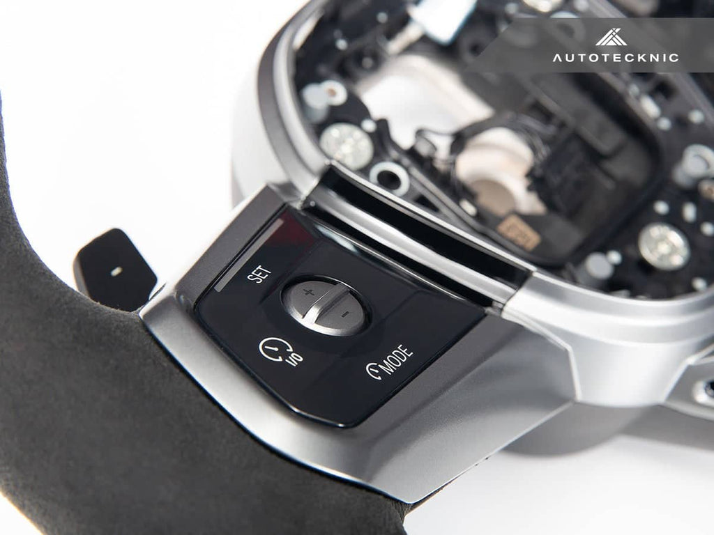 Kies-Motorsports AutoTecknic USA AutoTecknic Alcantara Steering Wheel - G60 5-Series G60 5-Series