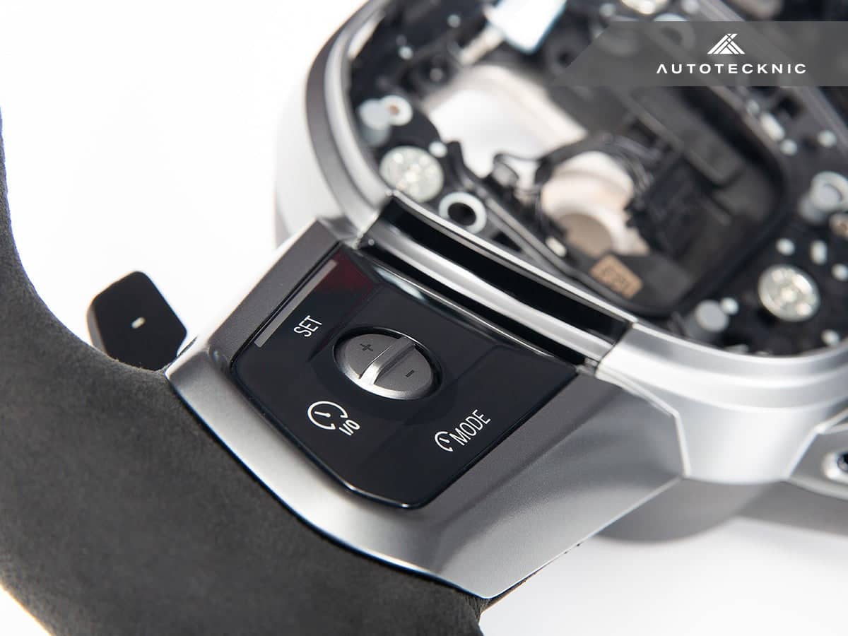 Kies-Motorsports AutoTecknic USA AutoTecknic Alcantara Steering Wheel - G60 5-Series G60 5-Series