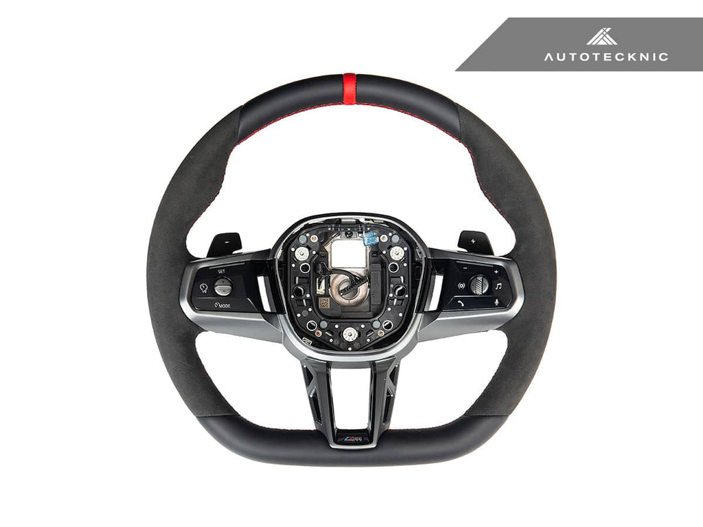 Kies-Motorsports AutoTecknic USA AutoTecknic Alcantara Steering Wheel - G60 5-Series G60 5-Series