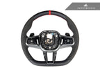 Kies-Motorsports AutoTecknic USA AutoTecknic Alcantara Steering Wheel - G60 5-Series G60 5-Series