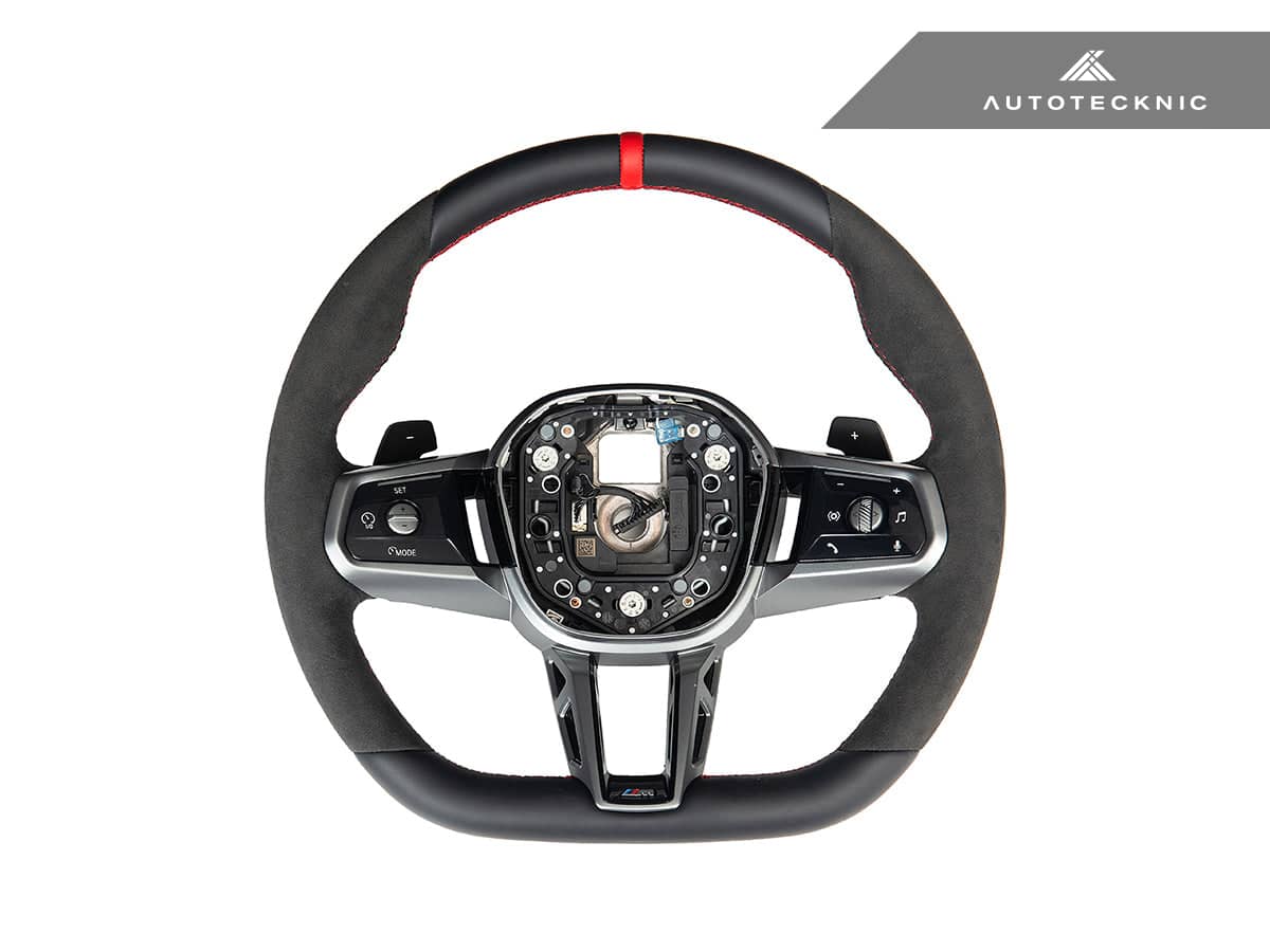 Kies-Motorsports AutoTecknic USA AutoTecknic Alcantara Steering Wheel - G60 5-Series G60 5-Series