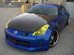 Kies-Motorsports AutoTecknic USA AutoTecknic Aluminum Track Ready Tow Hook - Nissan 350Z (2005-Up) Blue