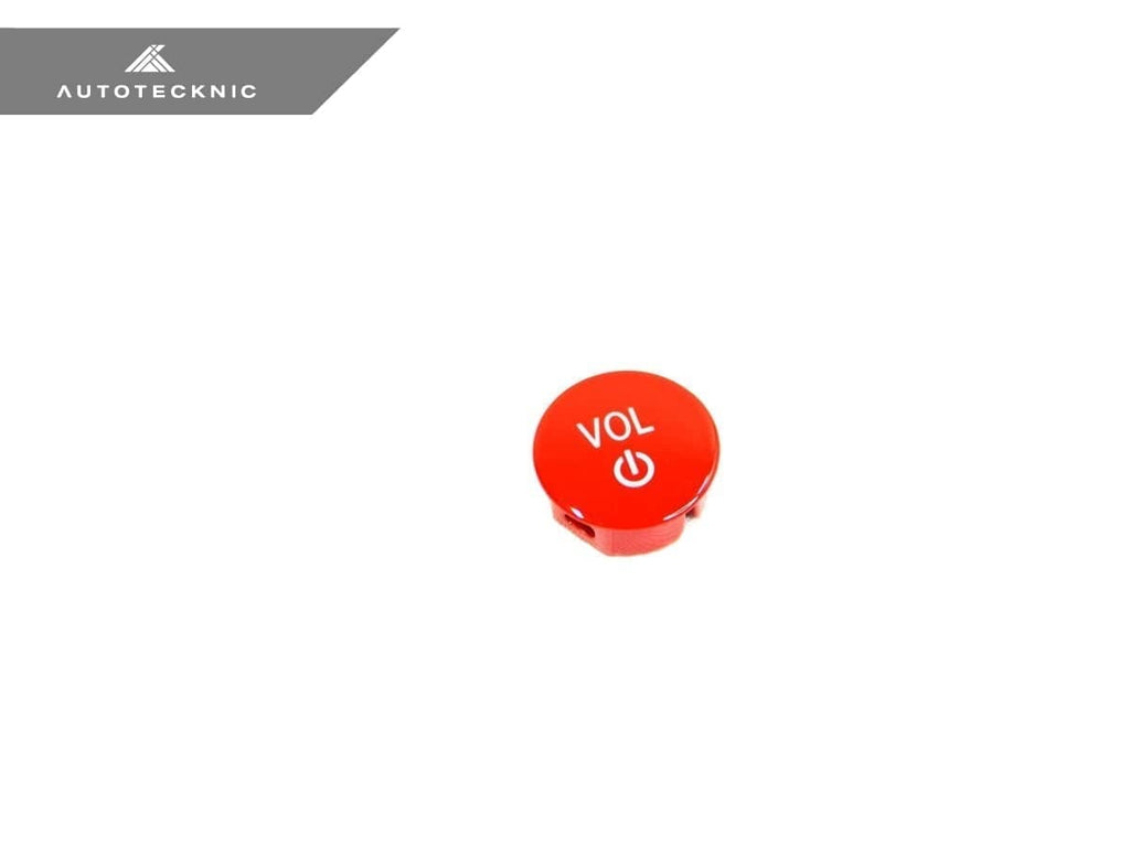Kies-Motorsports AutoTecknic USA AutoTecknic Bright Red Audio Volume Button - F97 X3M | F98 X4M LCI 2022–2023