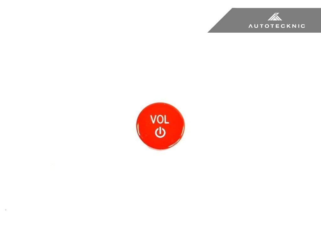 Kies-Motorsports AutoTecknic USA AutoTecknic Bright Red Audio Volume Button - G05 X5 | G06 X6 | G07 X7