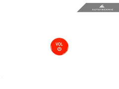 Kies-Motorsports AutoTecknic USA AutoTecknic Bright Red Audio Volume Button - G05 X5 | G06 X6 | G07 X7