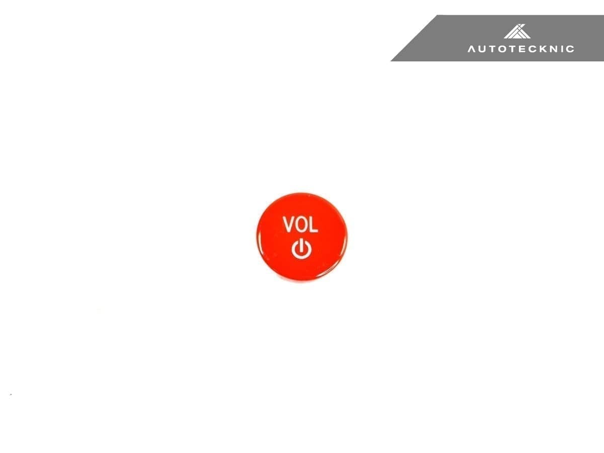 Kies-Motorsports AutoTecknic USA AutoTecknic Bright Red Audio Volume Button - G14/ G15/ G16 8-Series