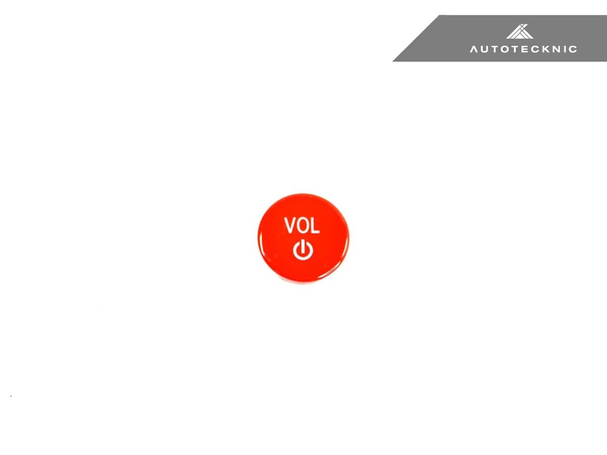 Kies-Motorsports AutoTecknic USA AutoTecknic Bright Red Audio Volume Button - G20/ G21 3-Series Main image