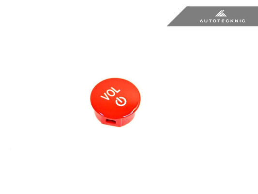Kies-Motorsports AutoTecknic USA AutoTecknic Bright Red Audio Volume Button - G87 M2