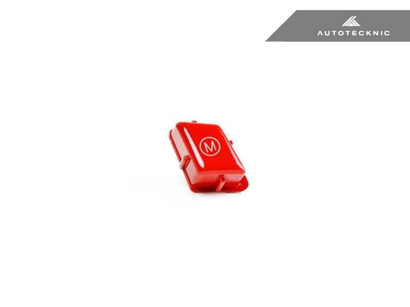 Kies-Motorsports AutoTecknic USA AutoTecknic Bright Red M Button - E82 1M E82 1M / No