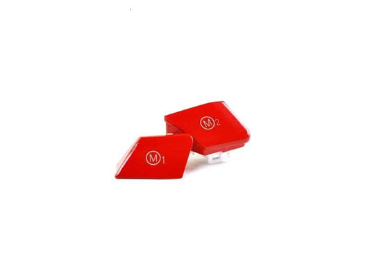 Kies-Motorsports AutoTecknic USA AutoTecknic Bright Red M1/ M2 Button Set - F80 M3 | F82/ F83 M4 F80 M3 / No